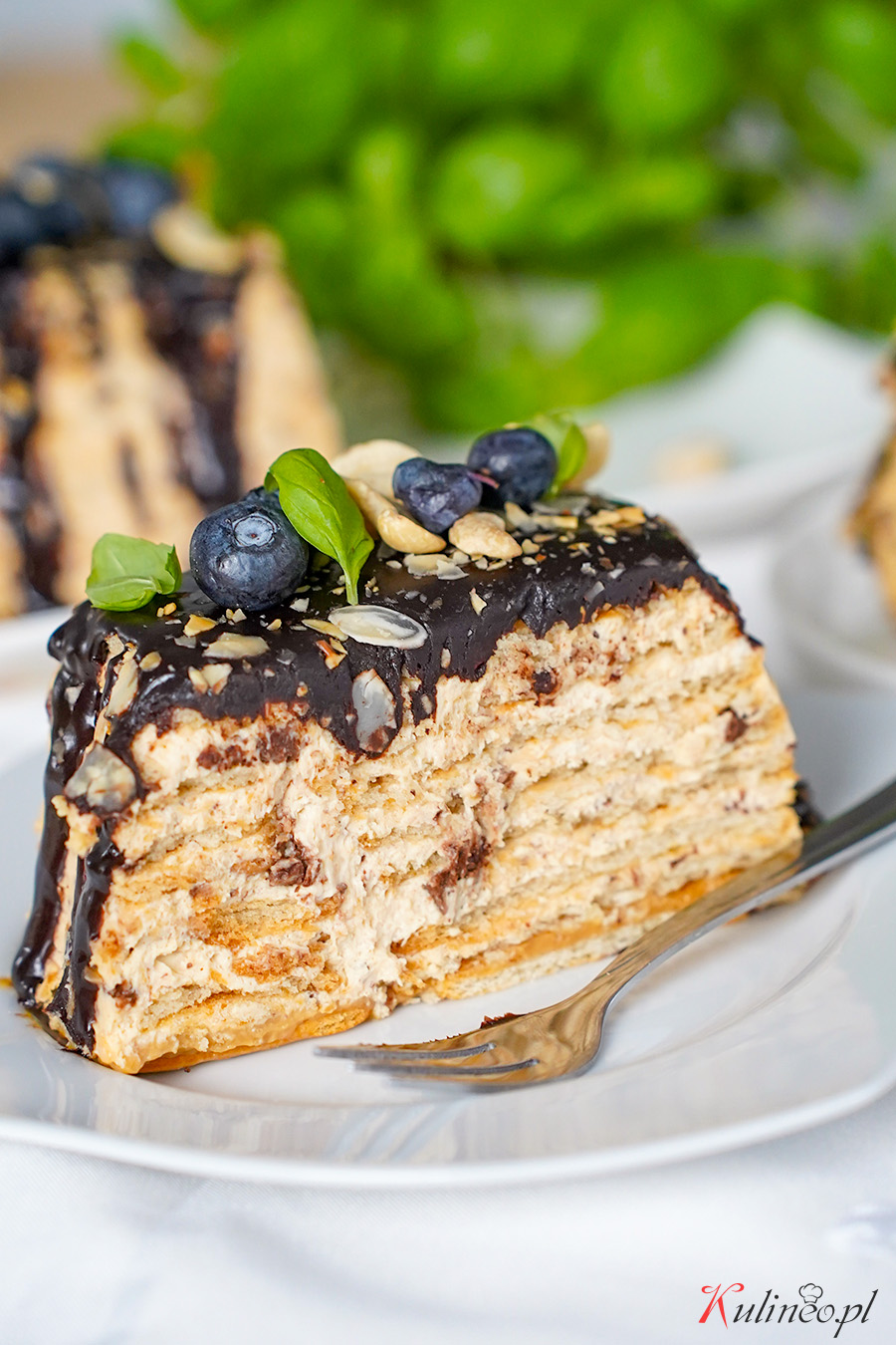 Kajmakowy przekładaniec z keksówki