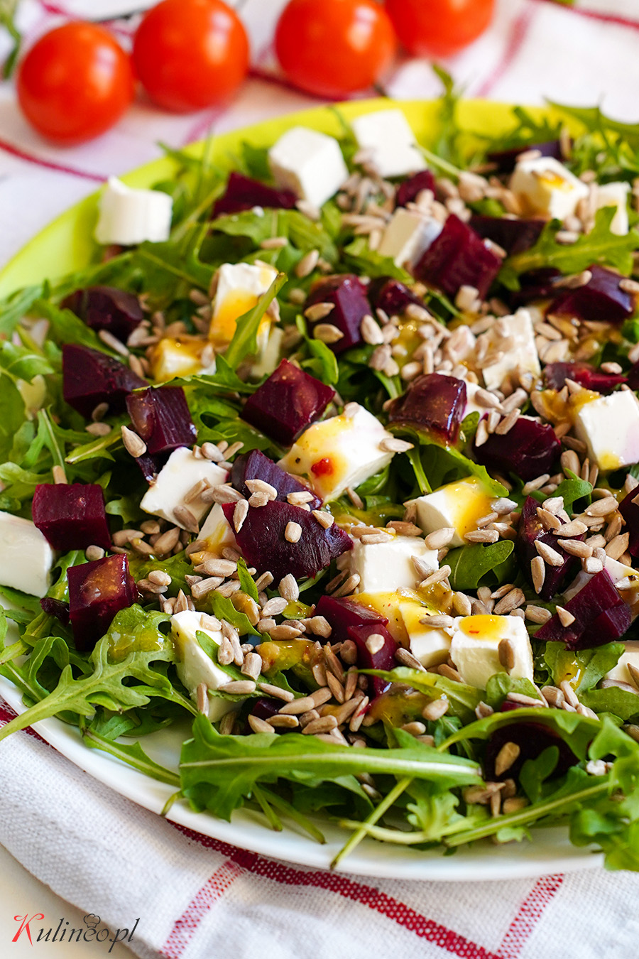Sałatka z fetą i burakiem