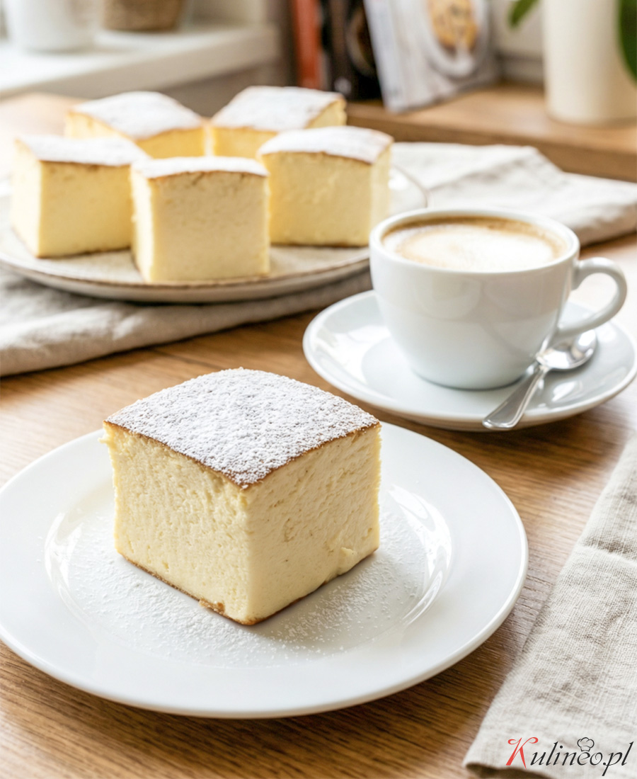 Szybki sernik bez spodu