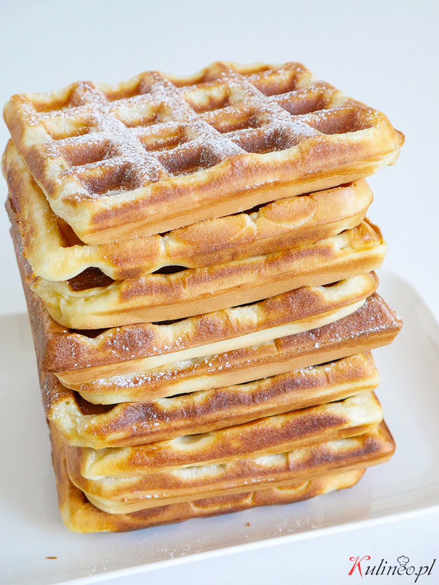 Sernikowe gofry przepis